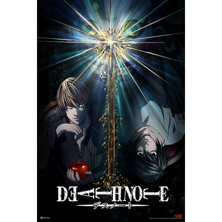 Death Note Light Yagami Anime Merch Cool Wall Art Print Poster 12x18