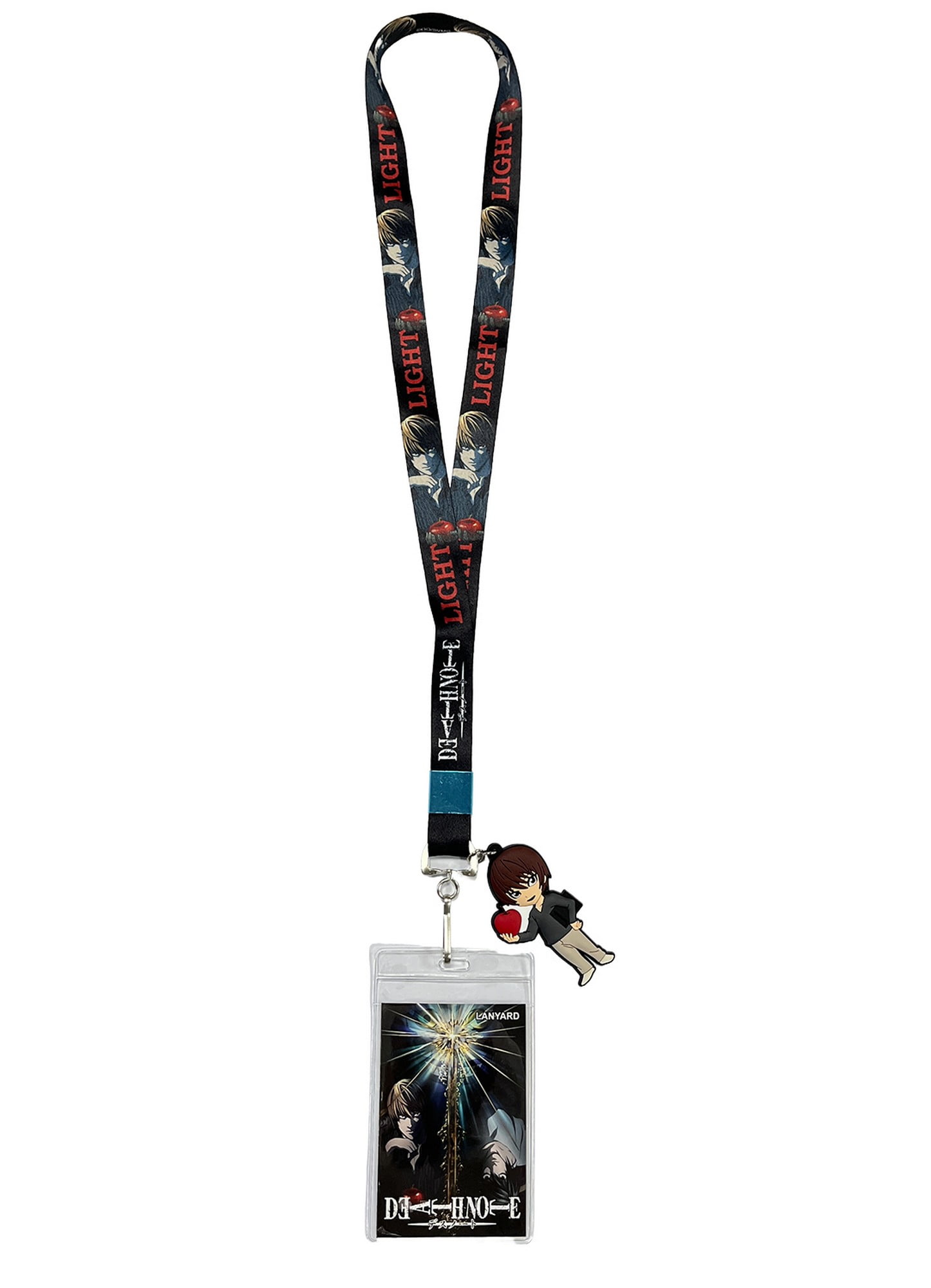 Great Eastern Entertainment Death Note: Light Yagami Lanyard with ID Holder and Charm