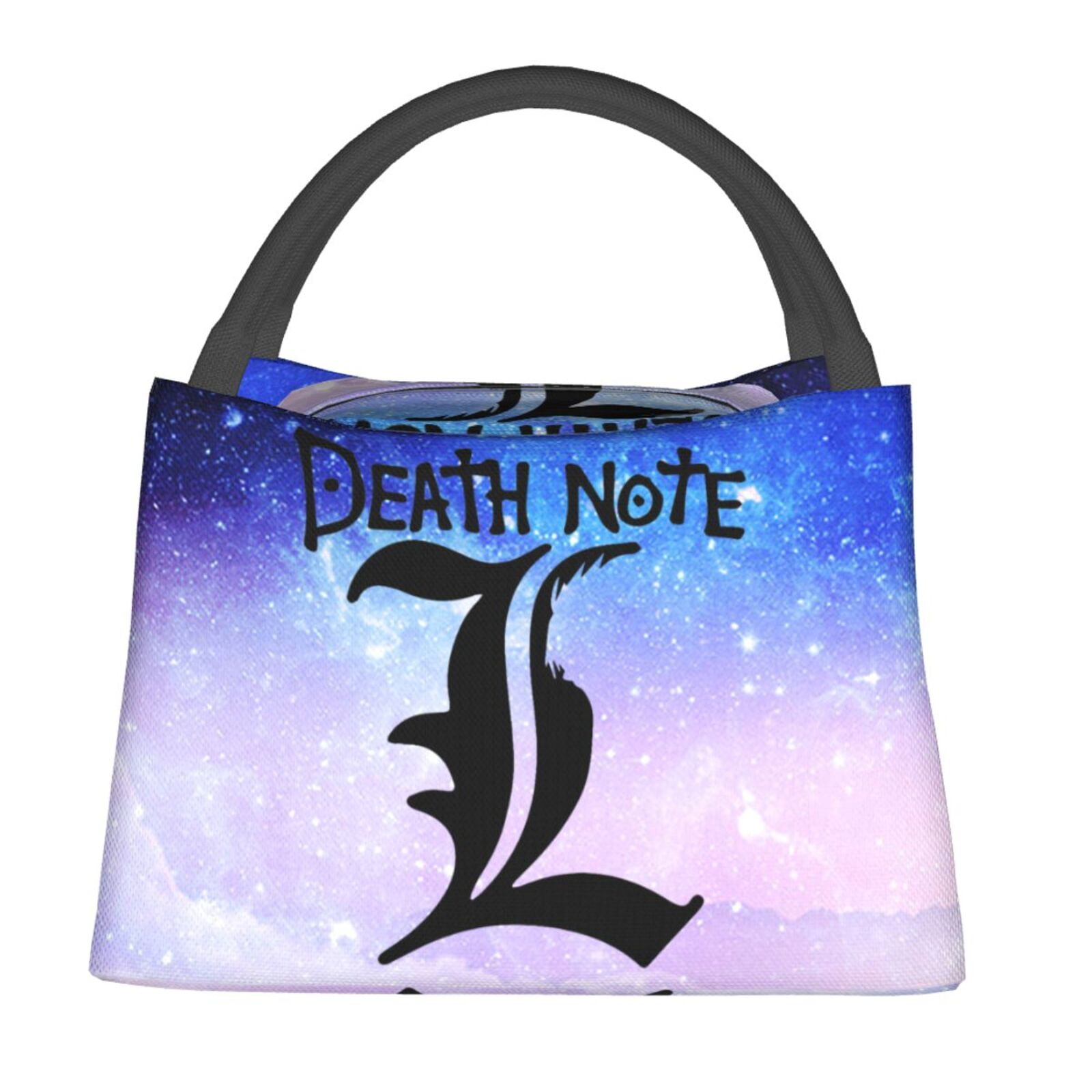 Death Note Lunch Bag Portable Reusable Tote Bag Lunch Box Insulated