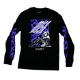 thumbnail image 1 of Death Note Mens Long Sleeve T-Shirt - B & W Lingerie Misa Holding Book (Large), 1 of 1