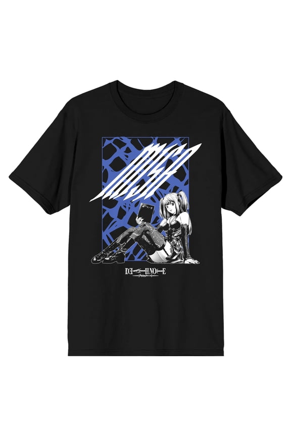 Death Note Misa Crew Neck Short Sleeve Women's Black T-shirt-XS