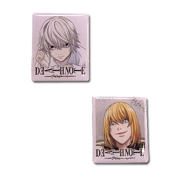 Death Note Near & Mello Pin Set
