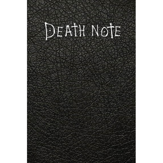 Death Note Notebook: Death Note - Death Note Book With Rules - Death ...
