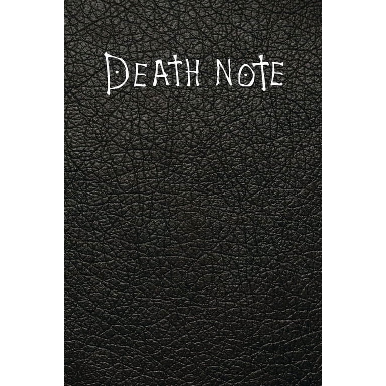 Death Note: Notebook with Rules inspired from the movie - 6 by 9