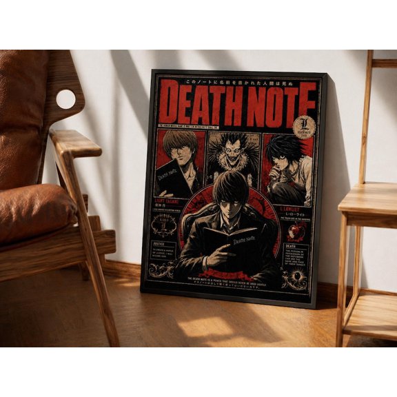 Death Note Poster Unframe Size 24''x36'' GooGate