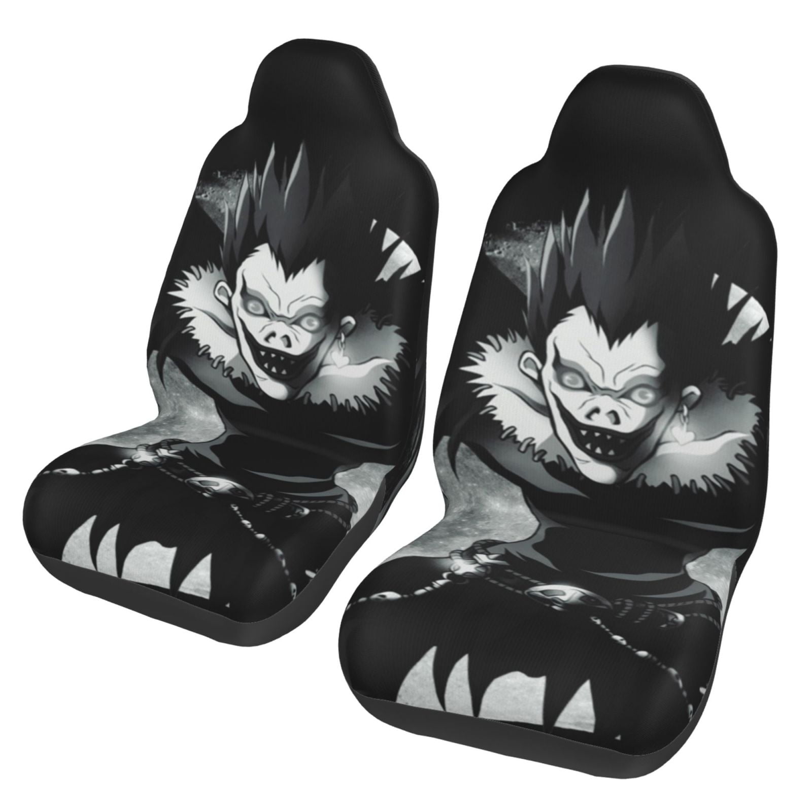 Death Note Ryuk Car Seat Covers 2 Pcs Seat Protector Cover Universal ...