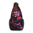 thumbnail image 1 of Death Note Ryuk Crossbody Bag Casual Sling Backpack Chest Bag Multipurpose Crossbody Shoulder Bag Hiking Daypacks, 1 of 9