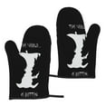 thumbnail image 1 of Death Note Ryuk Oven Mitts Scald-Proof Gloves Heat Resistant Oven Gloves Perfect For Bbq, Baking, Cooking, Grilling, 1 of 9