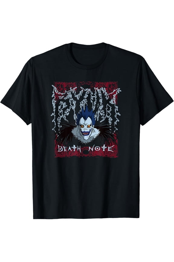 Death Note T-shirt Cotton Short Sleeve Crew Neck Soft Fitted Tees S - 3XL Fresh Classic Tshirts