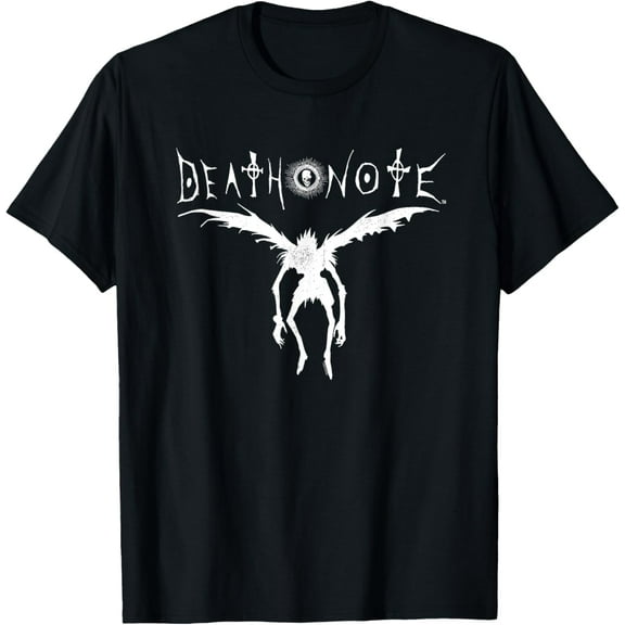 Death Note T-shirt Cotton Short Sleeve Crew Neck Soft Fitted Tees S - 3XL Fresh Classic Tshirts