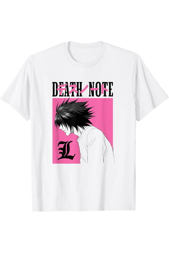 Death Note T-shirt Short Sleeve Crew Neck Cotton T Shirt for Men & Women