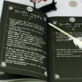 thumbnail image 1 of Death Note Writing Journal with Feather Pen, Black, 8in x 5.7in, 60 Pages, 1 of 5