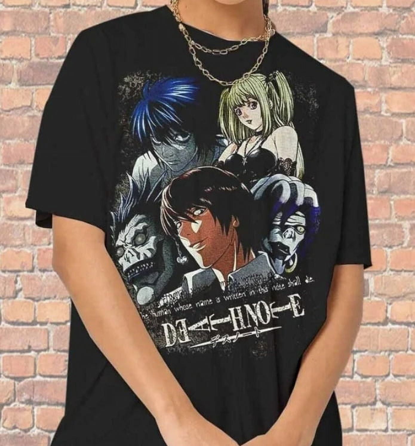 Death Note anime t shirt, graphic art -graphic, new, anniversary.!/ new ...