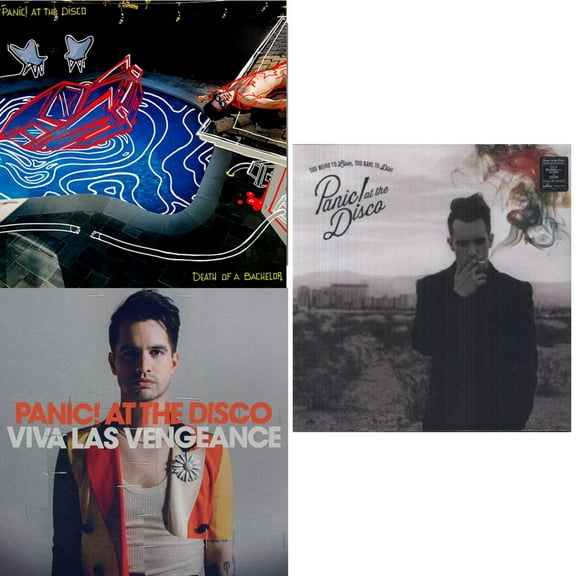 Death Of A Bachelor (Fbr 25Th Anniversary/Silver LP Vinyl) & Viva Las Vengeance & Too Weird To Live Too Rare To Die