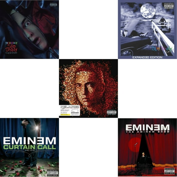 Death Of Slim Shady (Coup De Grace) (X) & Curtain Call: Hits & Relapse & Slim Shady LP (2CD Expanded Edition) (X) & Eminem Show