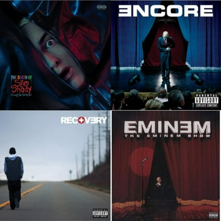 Death Of Slim Shady (Coup De Grace) (X) (Red/Blue Vinyl/2LP) & Encore & Recovery & Eminem Show