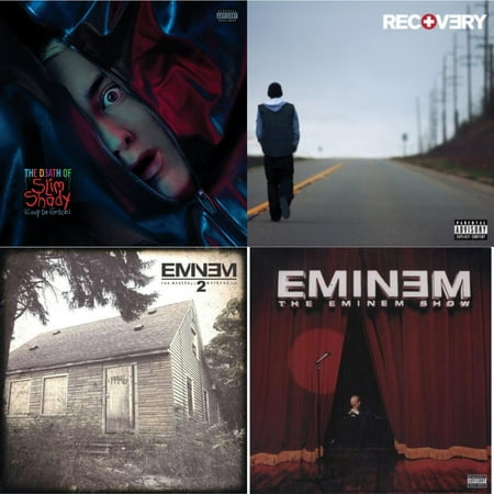 Death Of Slim Shady (Coup De Grace) (X) (Red/Blue Vinyl/2LP) & Recovery & Marshall Mathers LP 2 & Eminem Show