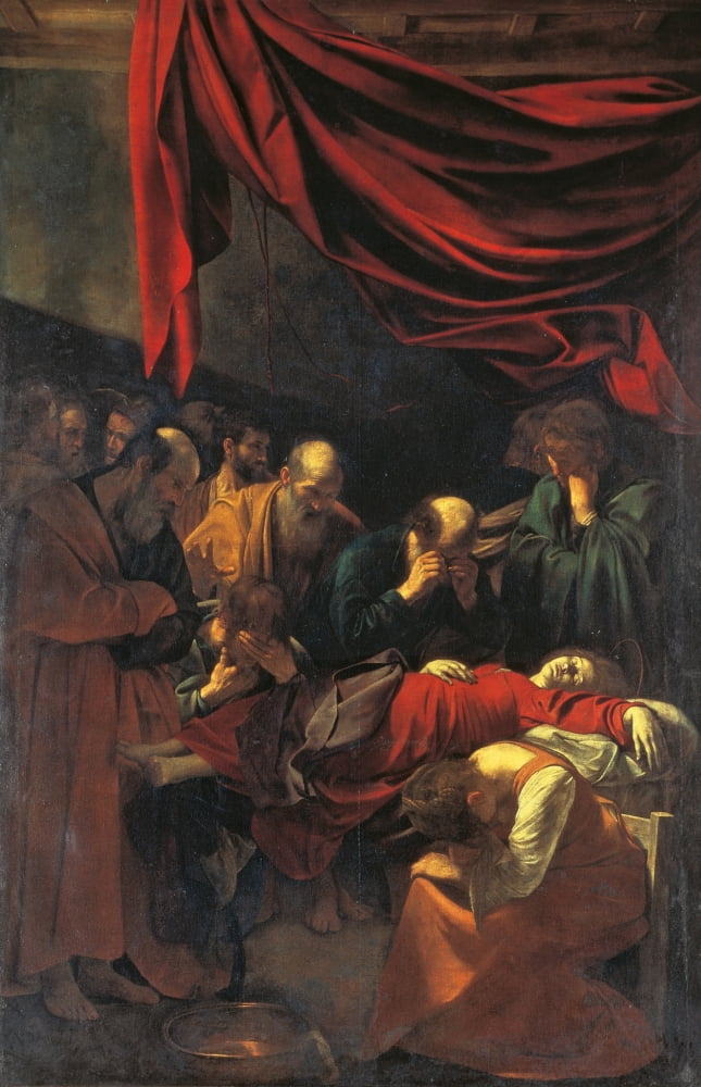 Death Of The Virgin Mary Canvas Art - (18 x 24)