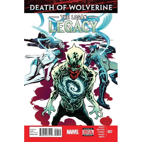 Death Of Wolverine Logan Legacy #7 Marvel Comics Comic Book