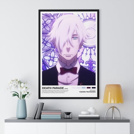Death Parade Anime Minimalist Poster, Anime Posters, Retro Anime Posters, Cool Anime Poster Unframed Size 24''x36'' GooGate