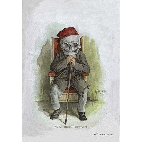 Death Poses for a Photo Fine art canvas print (20" x 30")