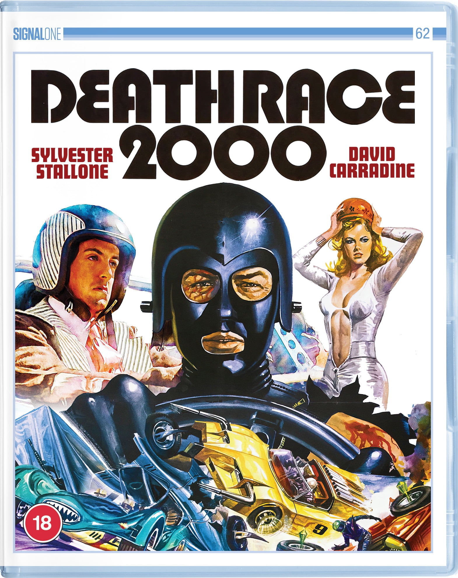 Death Race 2000 (Blu-ray) Martin Kove Sylvester Stallone Roberta Collins Louisa Moritz