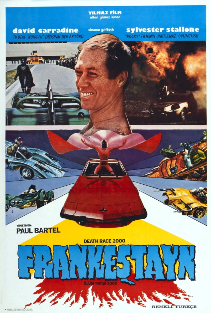 Death Race 2000 Canvas Art - (24 x 36)