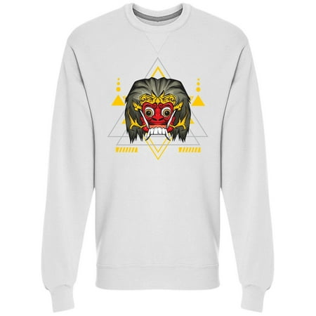 Death Rangda Bali Sweatshirt Men -Image by Shutterstock, Male Large