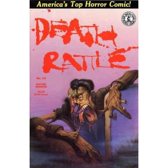 Death Rattle (Vol. 2) #14 VF ; Kitchen Sink Comic Book