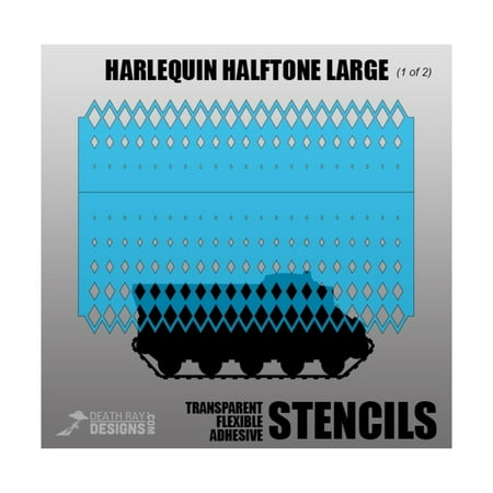 Death Ray Designs Harlequin Halftone Large New