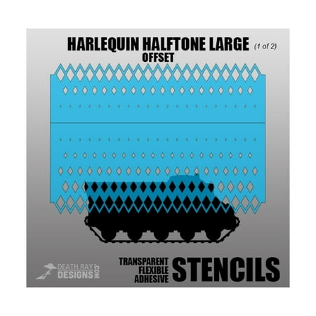 Death Ray Designs Harlequin Halftone Large - Offset New