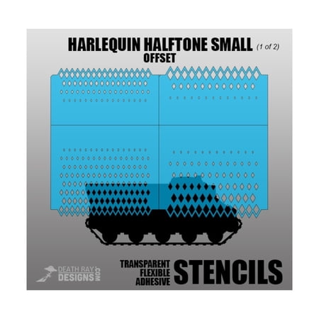 Death Ray Designs Harlequin Halftone Small - Offset New