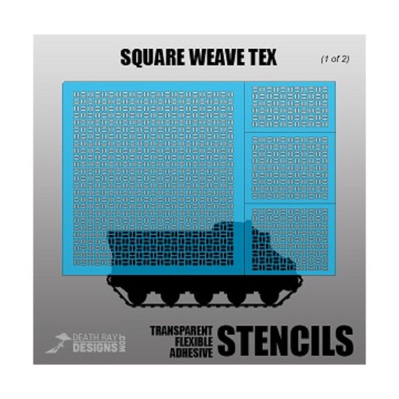Death Ray Designs Square Weave Texture New