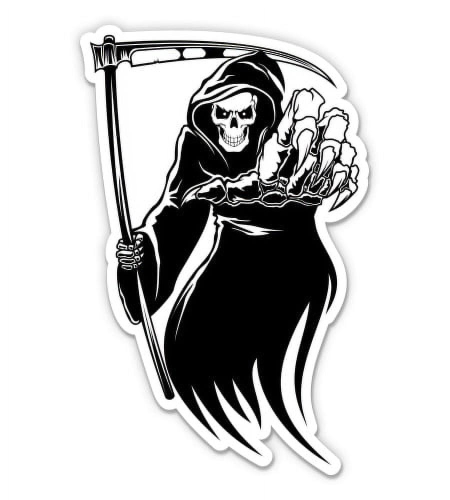 Death Reaper Sticker Death Reaper - 5