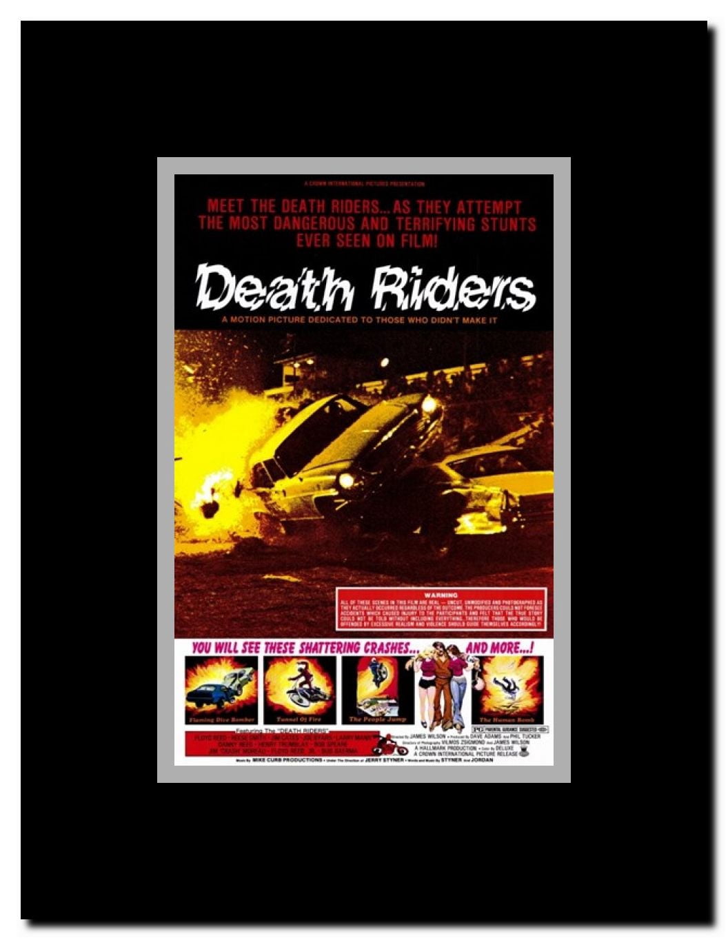 Death Riders Framed Movie Poster