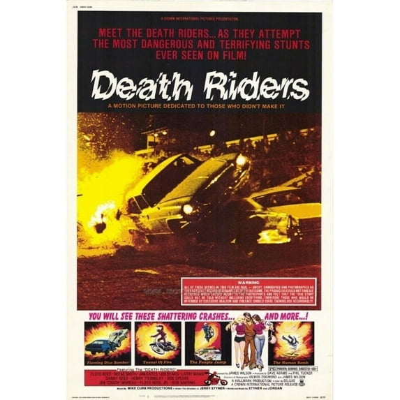 Death Riders Movie Poster Print (27 x 40)