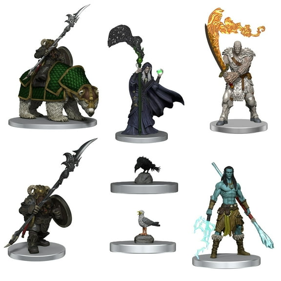 Death Saves: War of Dragons Box Set 1 - 8 Piece Pre-Painted Miniatures, Dungeons & Dragons