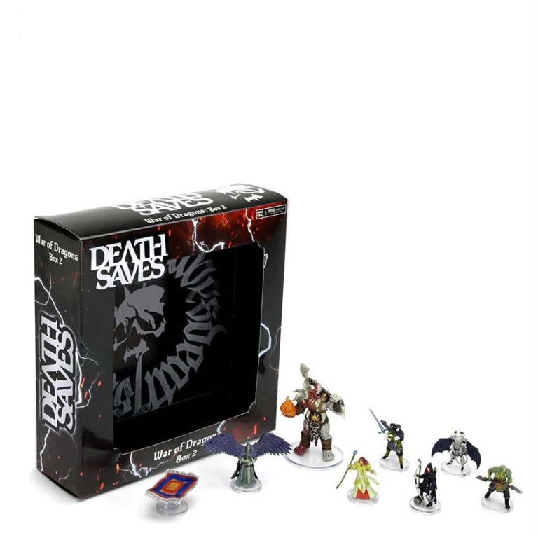Death Saves: War of Dragons Box Set 2 - 8 Piece Pre-Painted