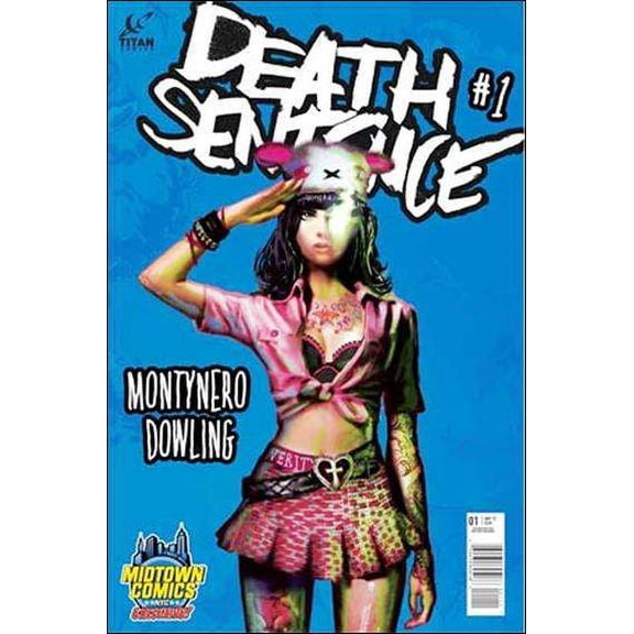 Death Sentence #1 (Midtown variant) VF ; Titan Comic Book