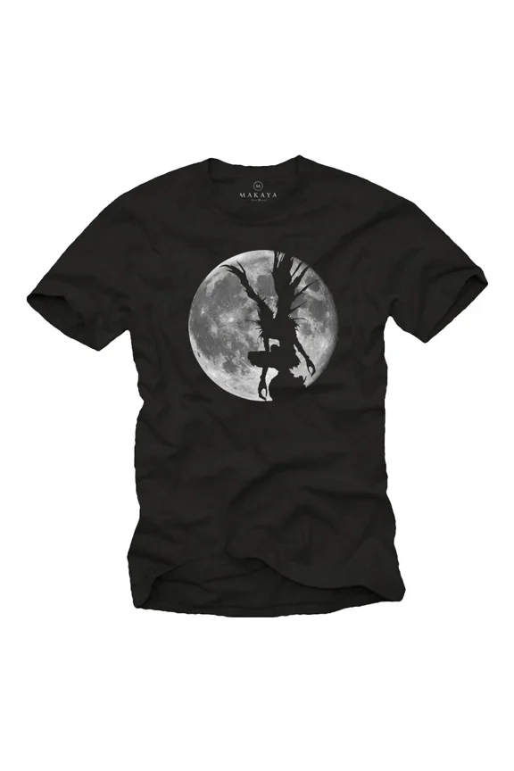 Death Shinigami Mens Comic Ryuk Note T-Shirt - Men Anime Nerd Shirt