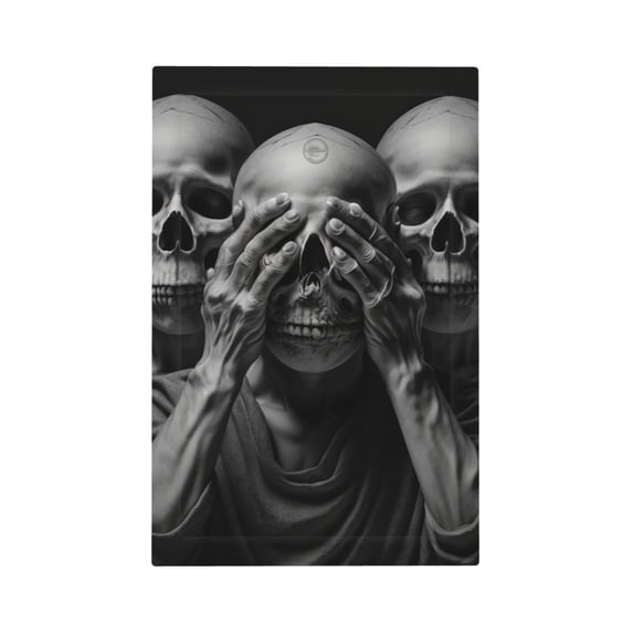 Death Skulls Gothic Skull No Device Blank Wall Plate 1 Gang Decorative Electrical Outlet Light Switch Cover Switchplate