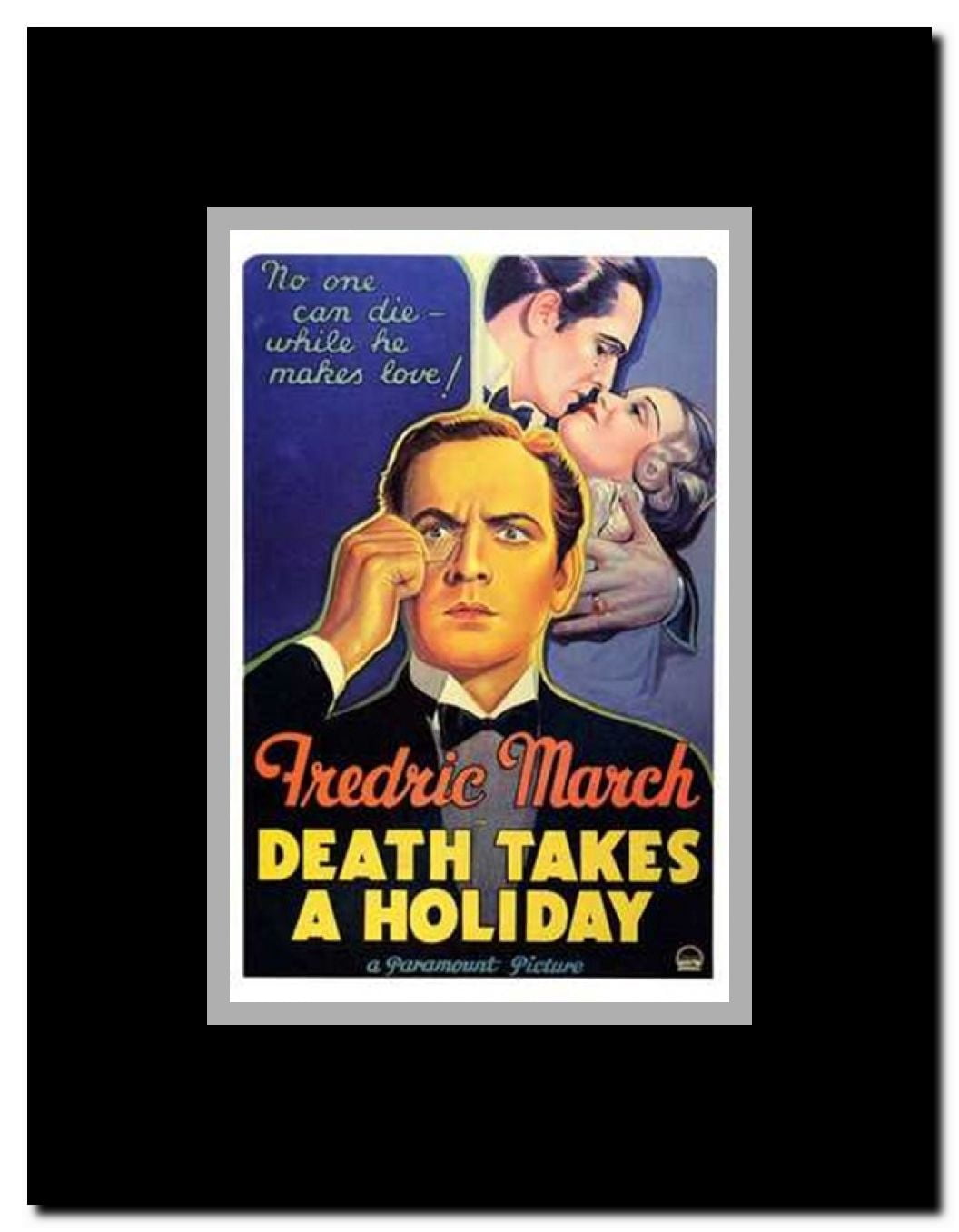 Death Takes a Holiday Framed Movie Poster