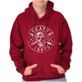thumbnail image 1 of Death Taxes Defend Freedom Skull Hoodie Sweatshirt Women Men Brisco Brands L, 1 of 6