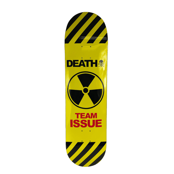 Death Team Issue Skateboard Deck - Death Skateboards 8.75 " with grip