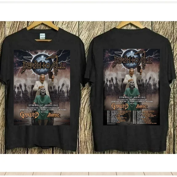 Death To All announces November 2025 North American Tour T shirt