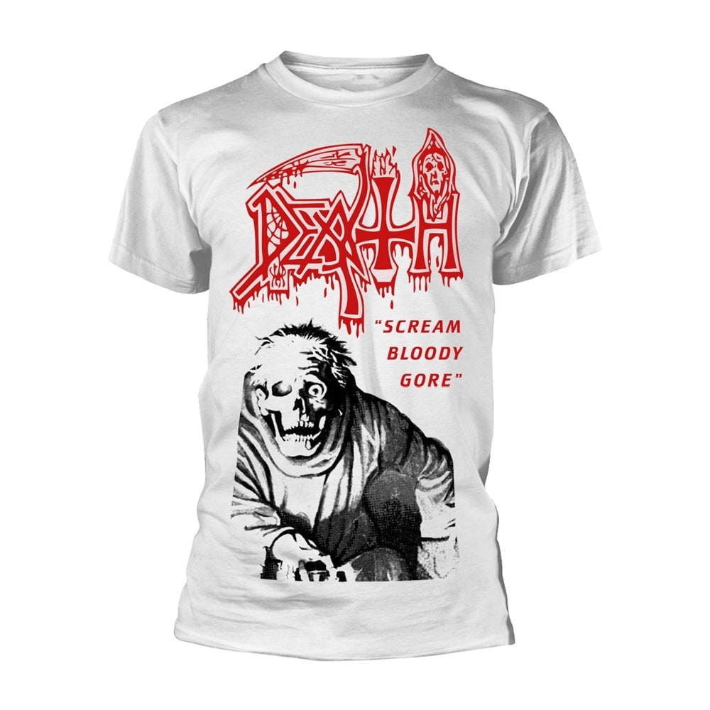 Death Unisex T shirt Scream Bloody Gore back print Walmart