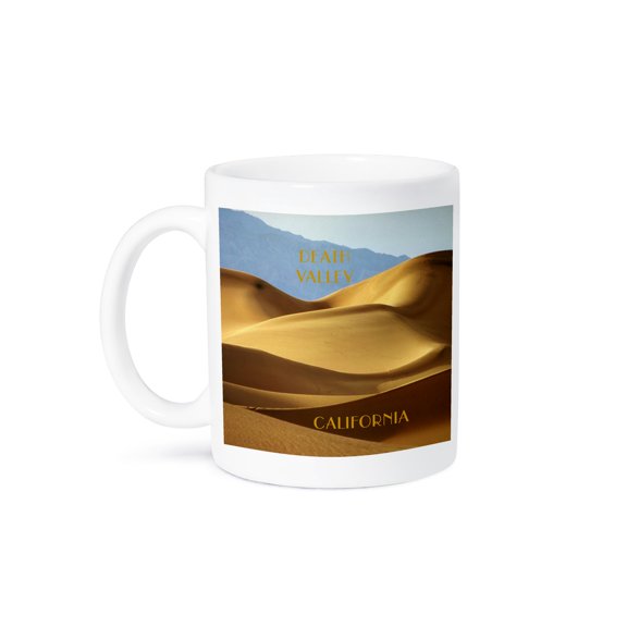 Death Valley Dunes California, 11oz Mug