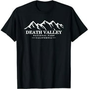 Death Valley National Park California Mountain Hiking Retro T-Shirt