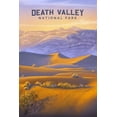 thumbnail image 1 of Death Valley National Park, California, Sand Dune Sunset, Oil Painting (12x18 Wall Art Poster, Room Decor), 1 of 3