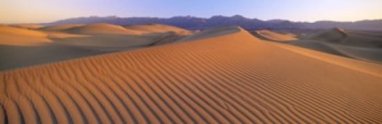 Death Valley National Park California USA Canvas Art - Panoramic Images (36 x 12)